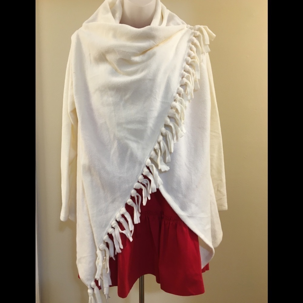 Rosette Fleece Fridge Wrap Small